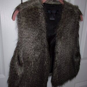 KARDASHIAN FAUX FUR VEST